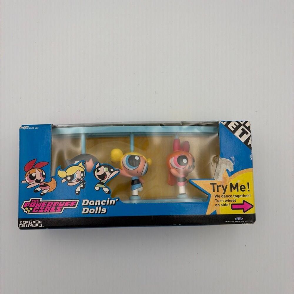 The Powerpuff Girls Dancin’ Dolls Cartoon Network #91374 Brand New